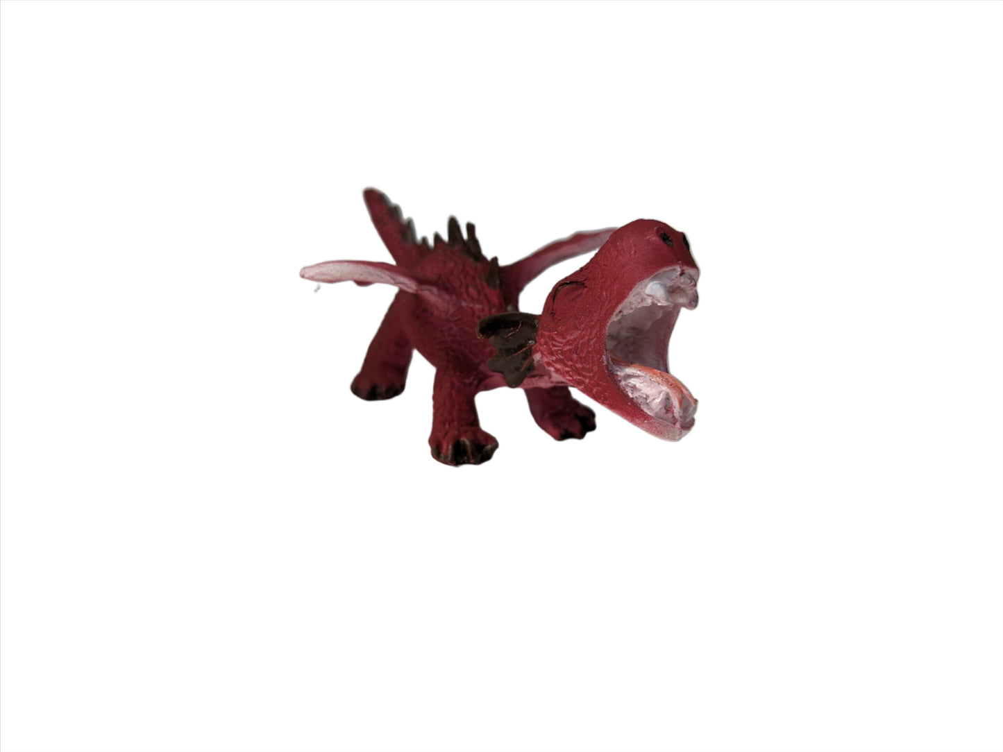 Mini Red Dragon Roaring