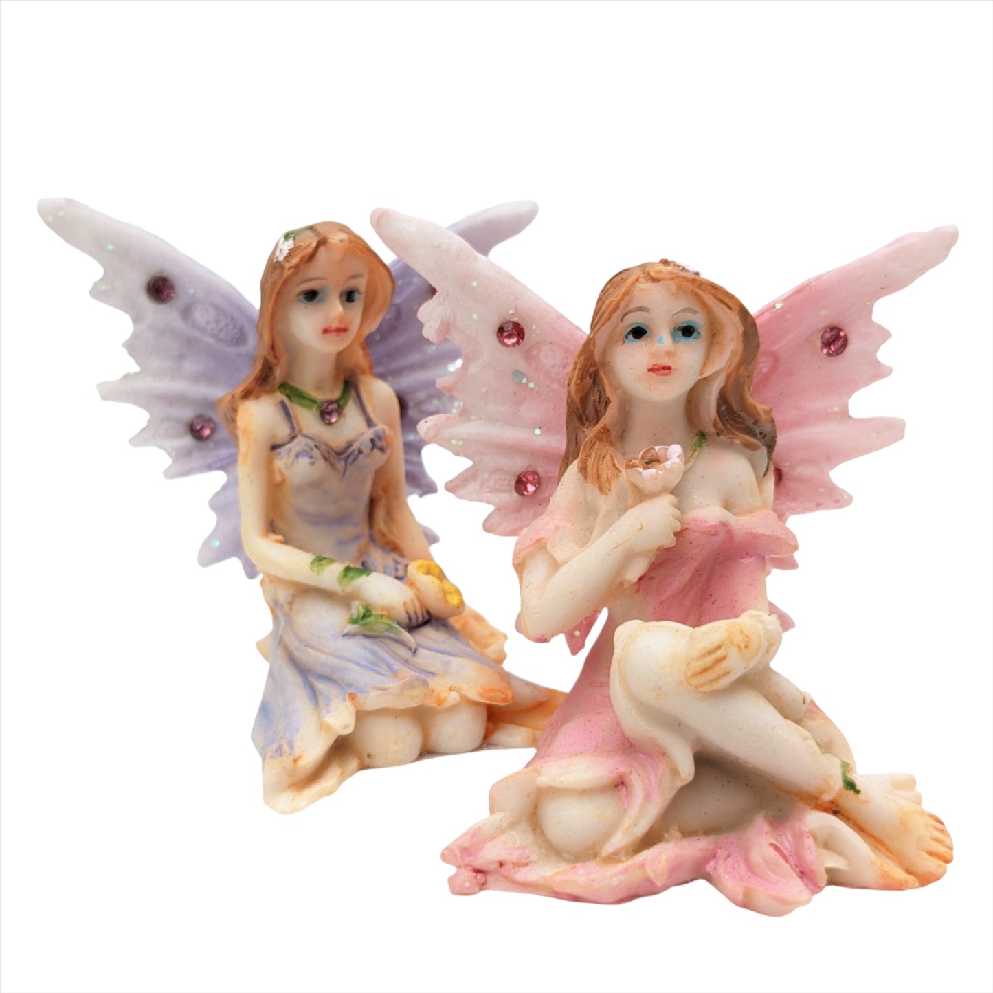 1.75" Pastel Sitting Fairy