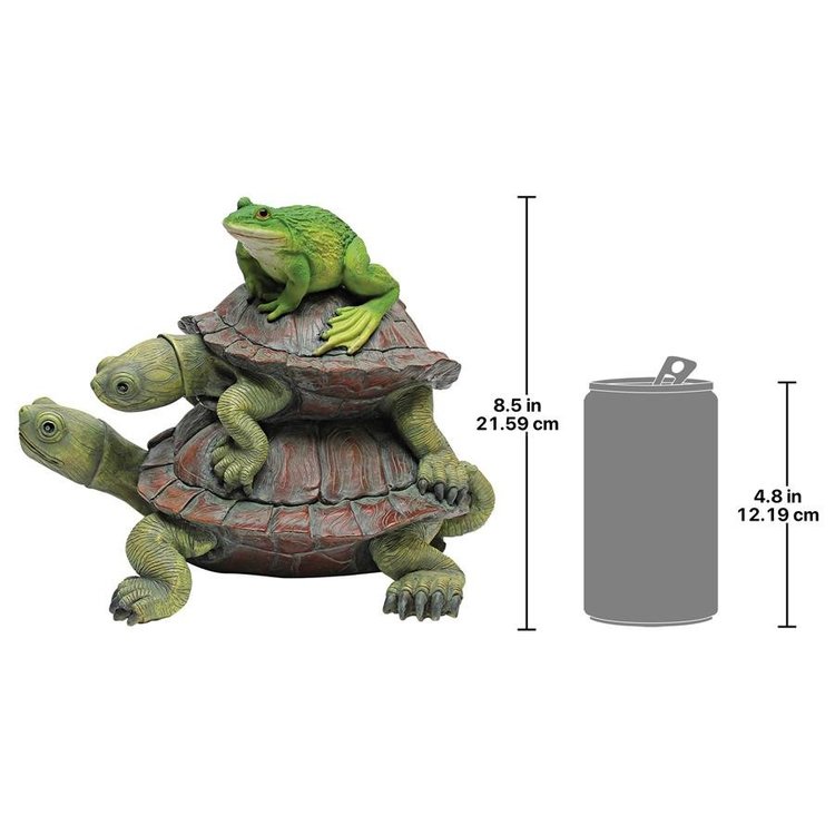 Good Company Frog Turtles Garden Statue