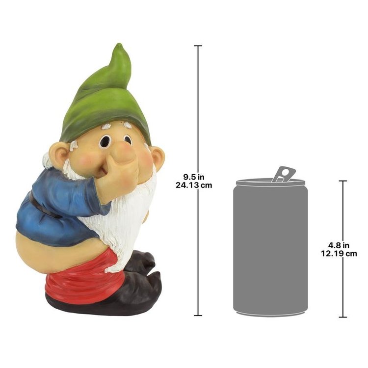 Stinky the Garden Gnome Statue