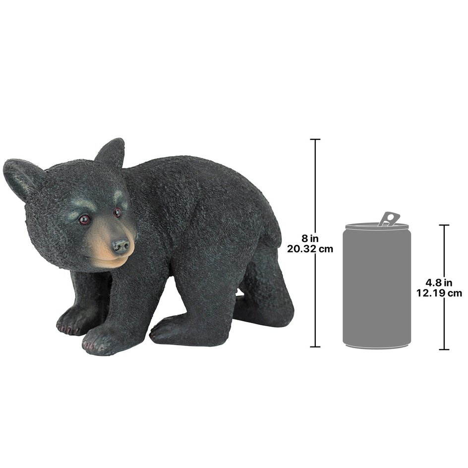 Walking Bear Cub Statue