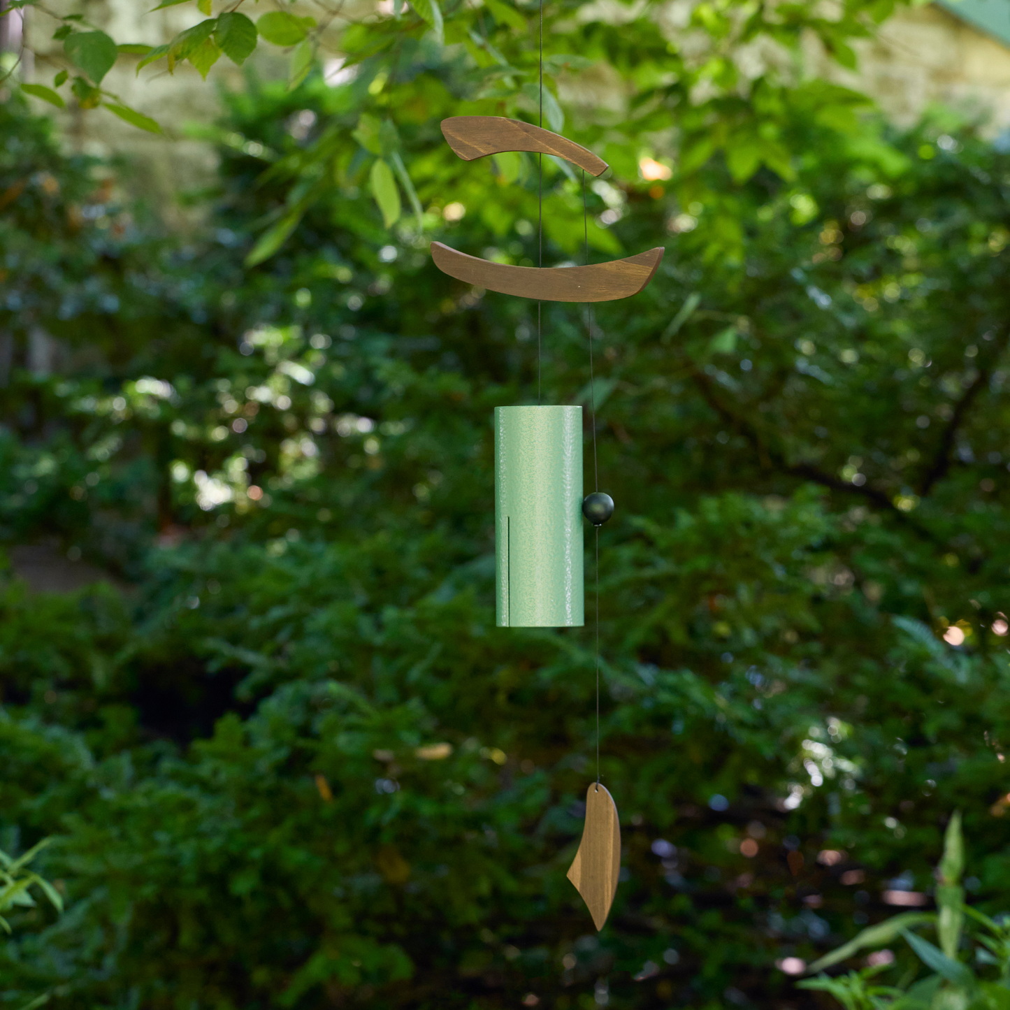Verdigris & Walnut Tranquility Wind Chime