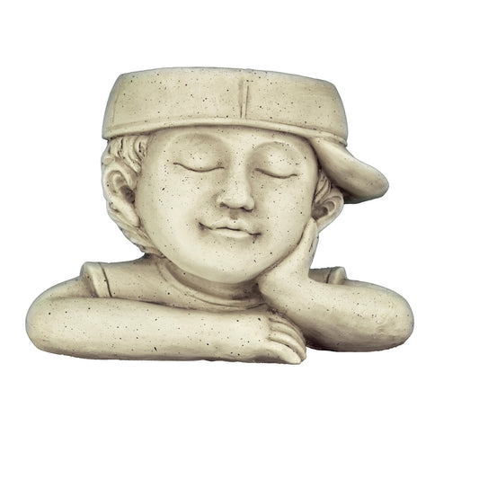 Boy In Cap Planter
