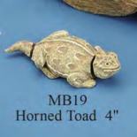Medium Horned Toad Bobble Head