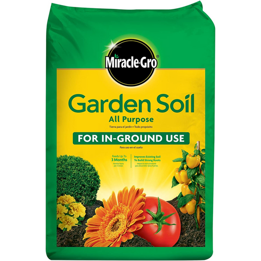 Miracle-Gro Garden Soil All Purpose | 1 Cu. Ft. Bag Soil