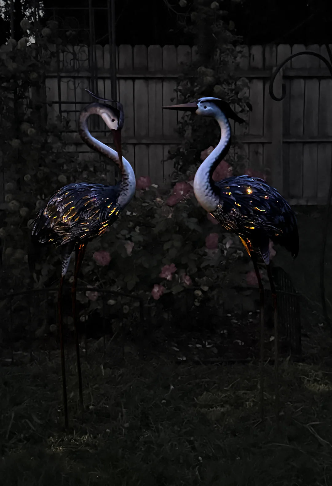 Solar Heron Lawn Bird