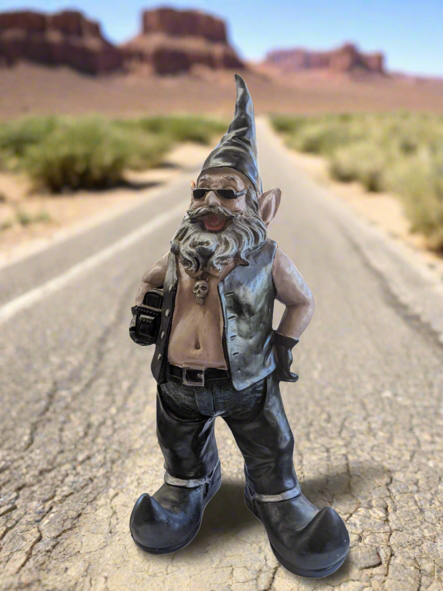 Biker Gnome-14"