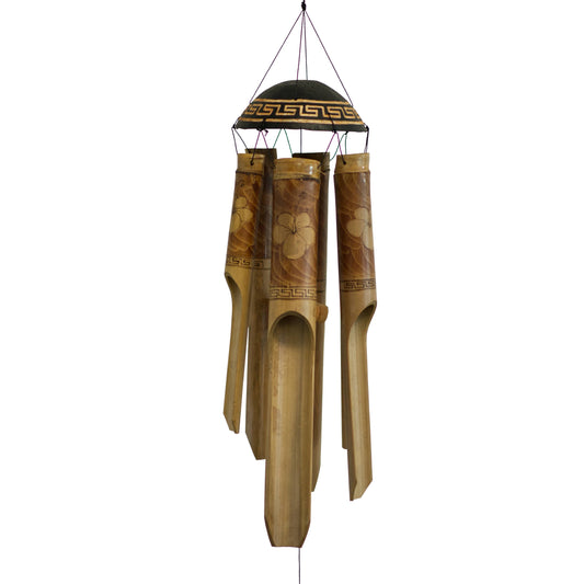 Medium Flowering Whisper Simple Bamboo Wind Chime