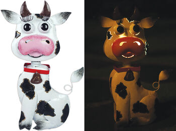 Half-Pint, Cow Décor Solar