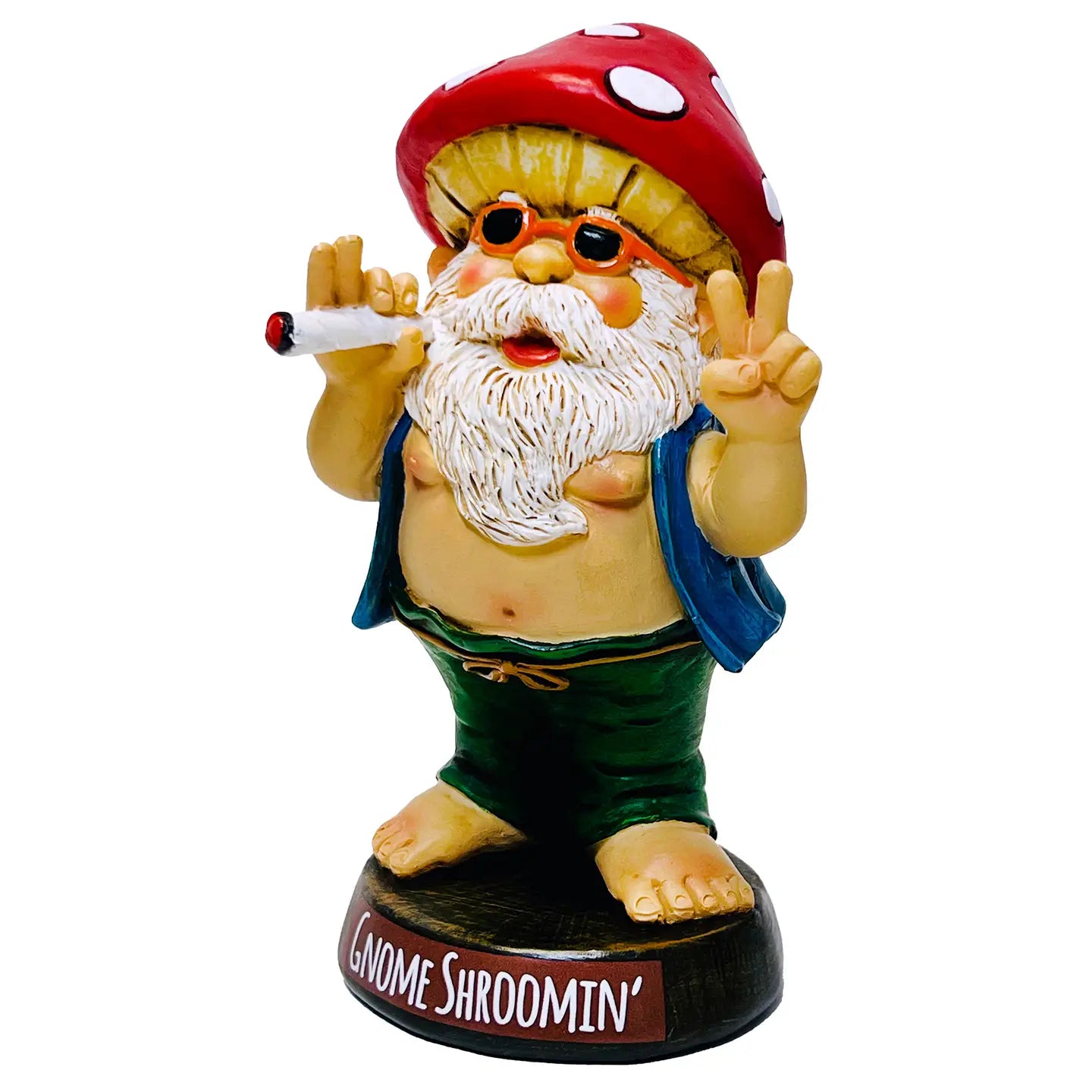 Groovy Gnome Figure - Gnome Shroomin'