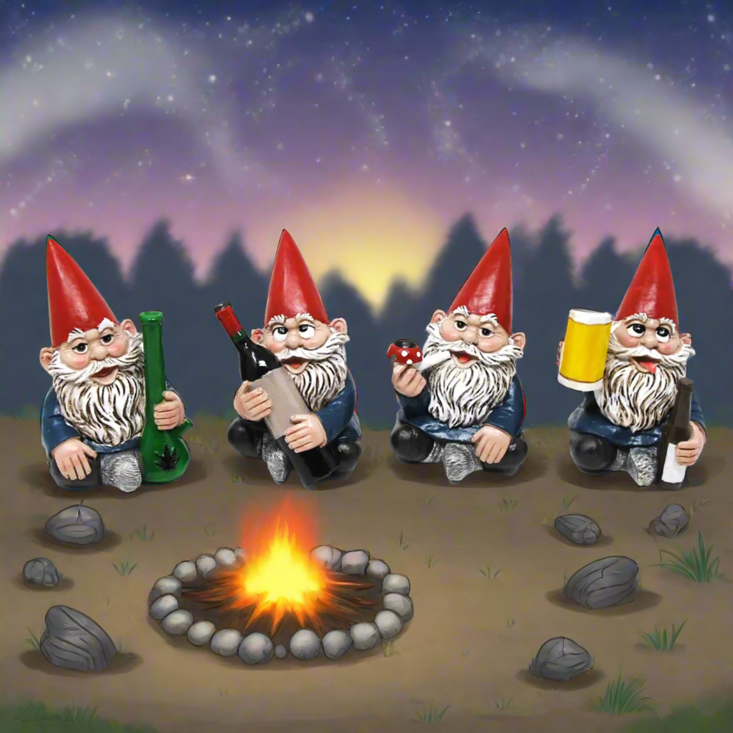 Happy Time Bunch Mini Gnome Assorted