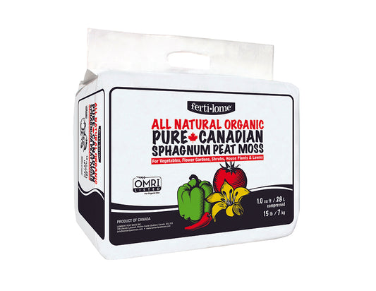 Organic Canadian Sphagnum Peat Moss-1 cu.ft.
