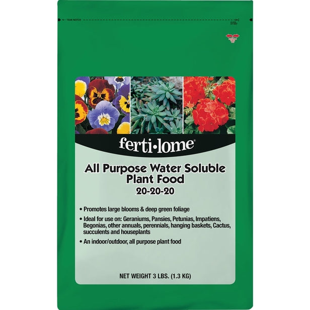 Fertilome 20-20-20 All Purpose Plant Food 3 lbs