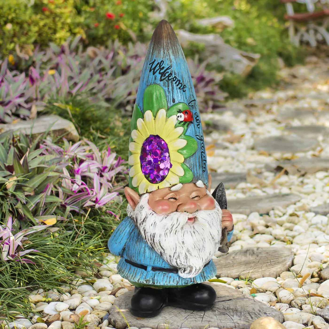 Colorful Resin Garden Gnome