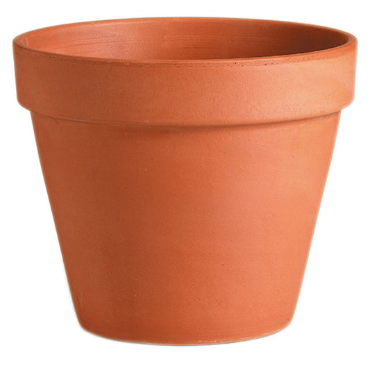 POT CLAY STD 8IN TERRA COTTA