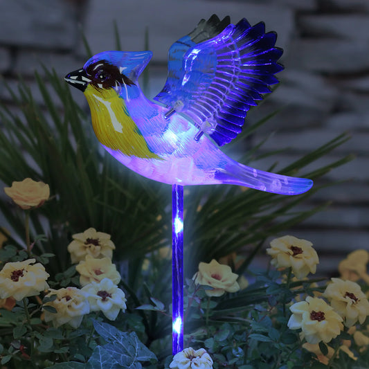 Solar Windywings Blue Jay Stake