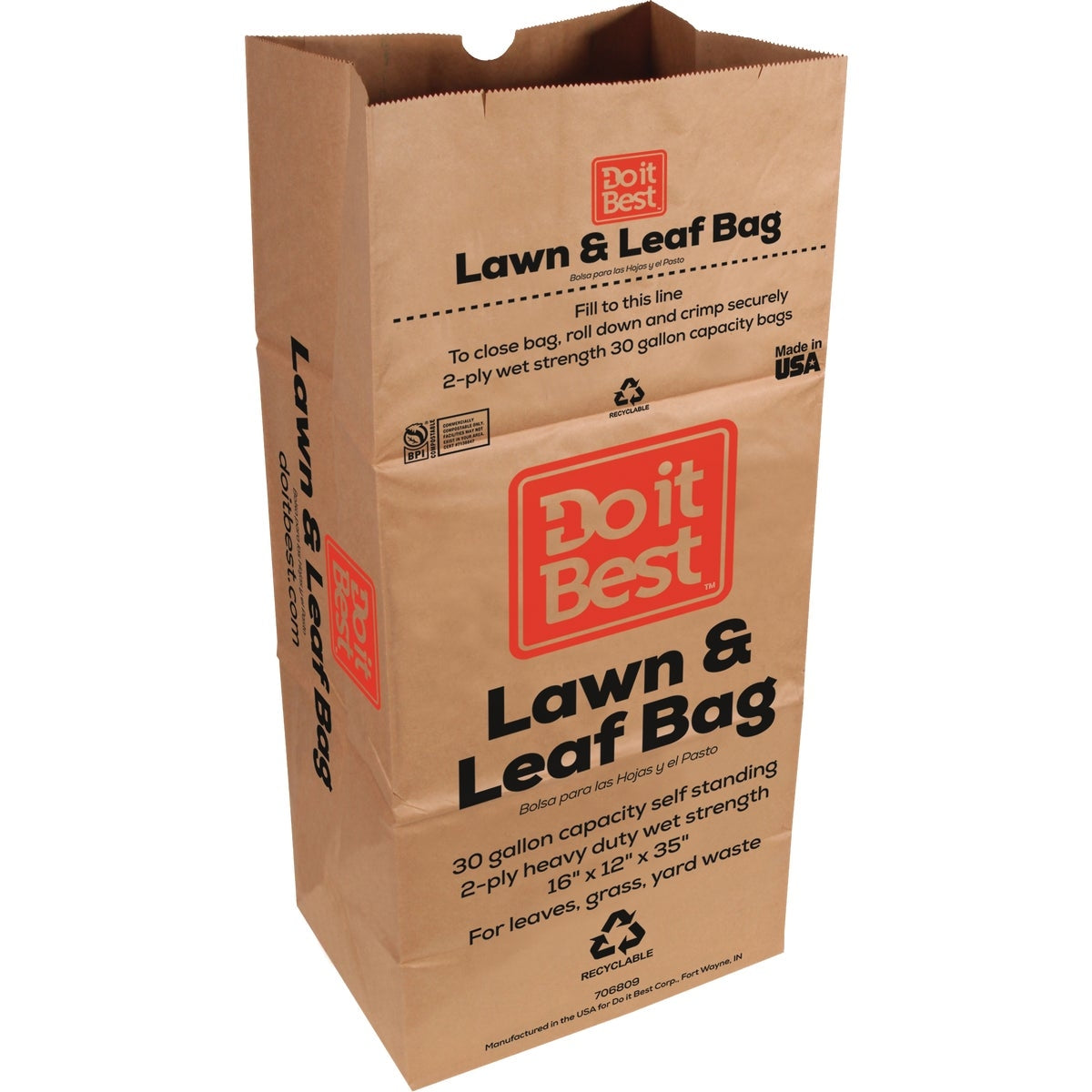 5PK YARD WASTE BAG